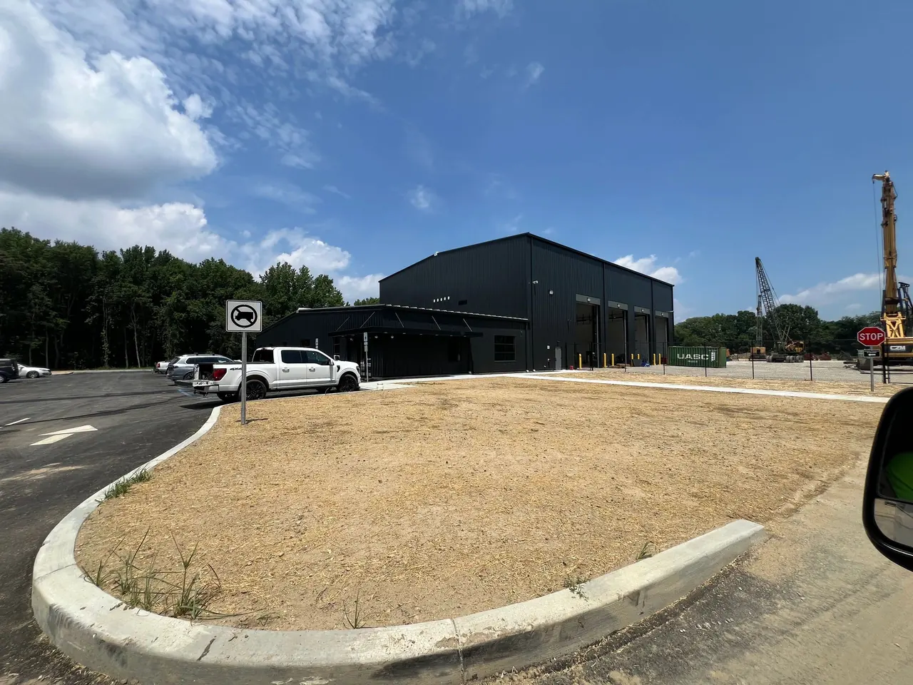 New commercial building under construction